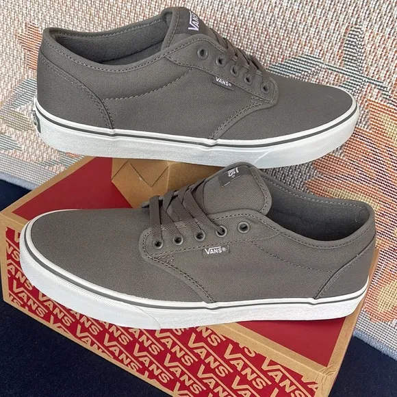 Vans Atwood Men’s (Canvas) Pewter/WhiteVN000TUY4WVNew
