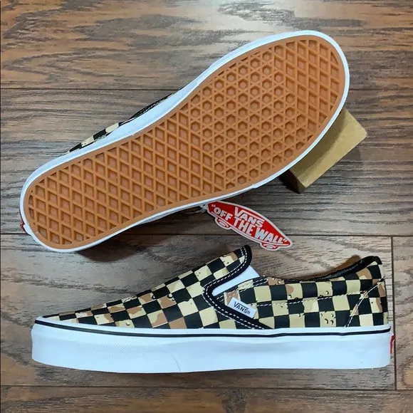 VANS CLASSIC SLIP-ON CHECKERBOARD Cmdsrttrwht Men’