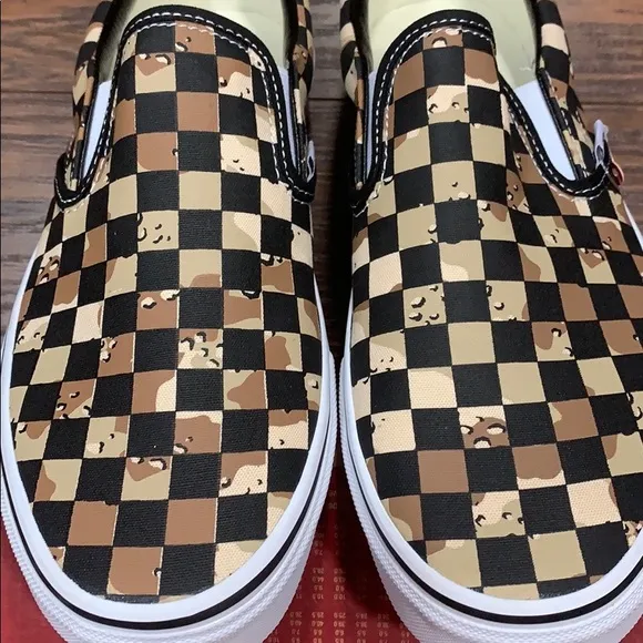 VANS CLASSIC SLIP-ON CHECKERBOARD Cmdsrttrwht Men’