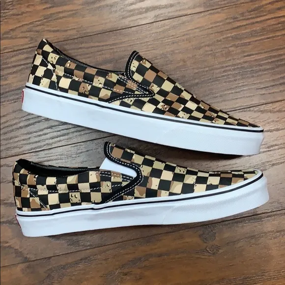 VANS CLASSIC SLIP-ON CHECKERBOARD Cmdsrttrwht Men’