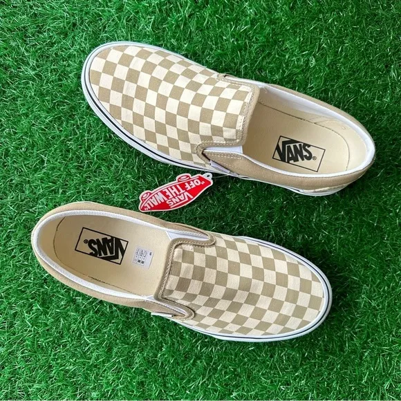 Vans Classic Slip On Checkerboard Cornstalk