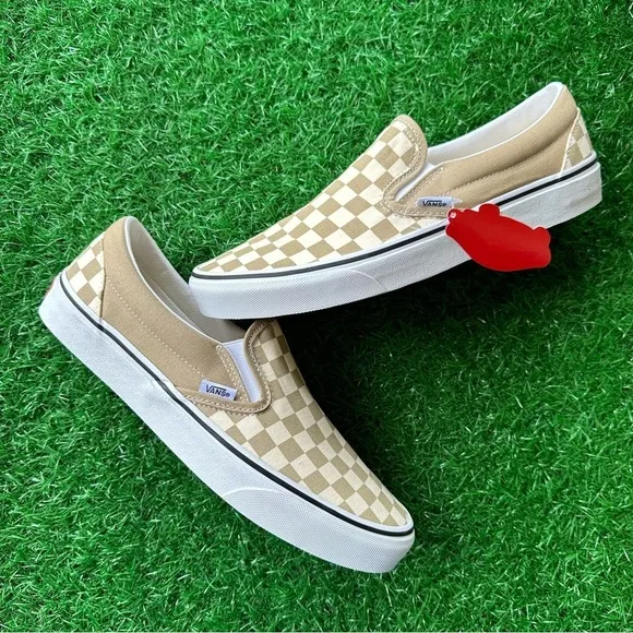 Vans Classic Slip On Checkerboard Cornstalk