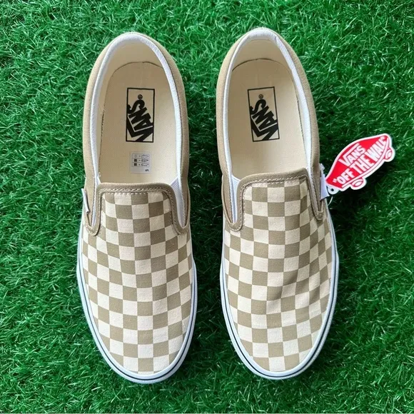Vans Classic Slip On Checkerboard Cornstalk
