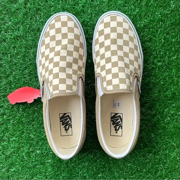 Vans Classic Slip On Checkerboard Cornstalk