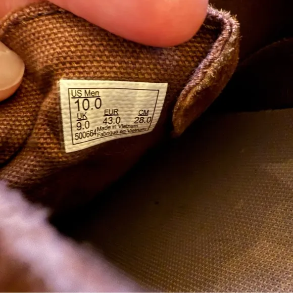 Vans Desert Point Brown Suede Shoes