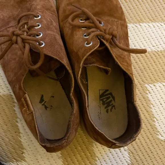 Vans Desert Point Brown Suede Shoes