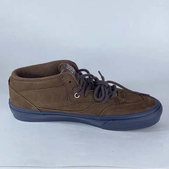 Vans Men's 9 Skate Half Cab Nick Michel Brown Navy Suede VN0A5KYABF1