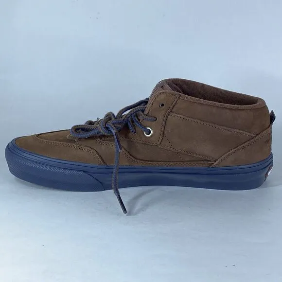 Vans Men's 9 Skate Half Cab Nick Michel Brown Navy Suede VN0A5KYABF1