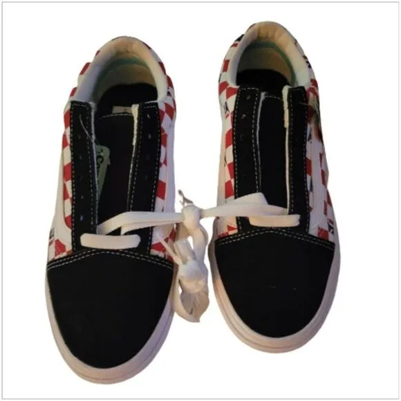 Vans Old Skool Mens Sneakers 6  Checkerboard Shoes New