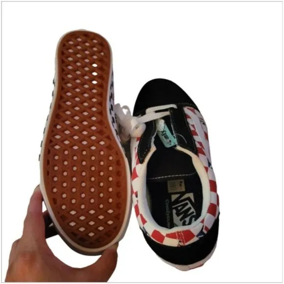 Vans Old Skool Mens Sneakers 6  Checkerboard Shoes New