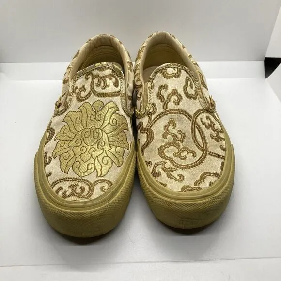 Vans  Opening Ceremony Gold  Mens 6.5 slip on shoes sneaker Women‎ 8 VNOA32QNPQF