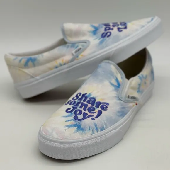 Vans Pastel Tie-Dye Slip-On Shoes