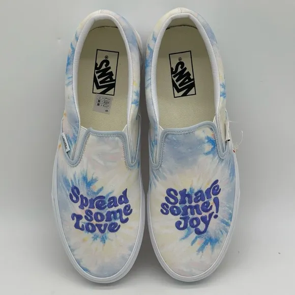 Vans Pastel Tie-Dye Slip-On Shoes