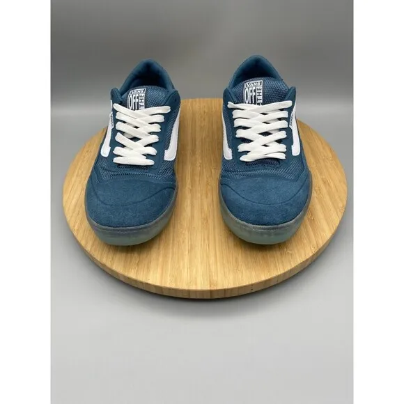 Vans Shoes Mens 7.5 Womens 8.5 Ultimate Waffle Skateboarding Sneakers Blue EVDNT