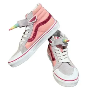 Vans Sk&amp;-Hi Unicorn Horn Slip On Skateboard Shoes Size 5