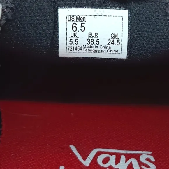 VANS Skate Slip On Krooked By Natas For Ray Barbee Men's Sneakers Size 6.5