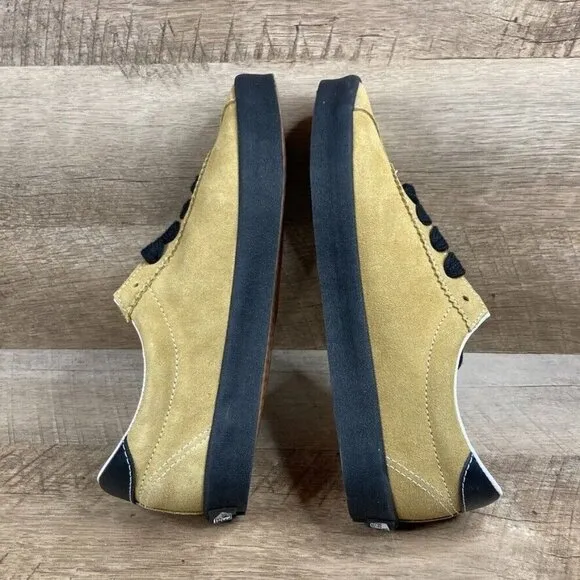 VANS Sport Low Suede Antelope Tan/Gold Sneakers Shoes Mens 6.5 Womens 8 NEW