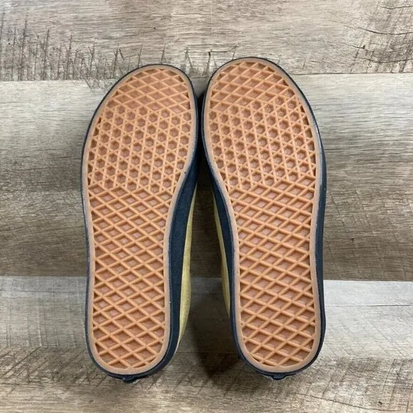 VANS Sport Low Suede Antelope Tan/Gold Sneakers Shoes Mens 6.5 Womens 8 NEW