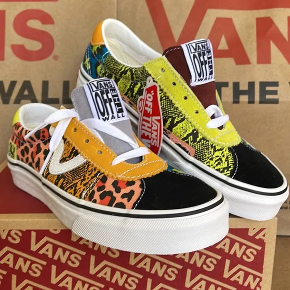 Vans Sport Patchwork Leopard Snake WMNS