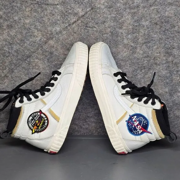 Vans Womens 7 Sneakers‎ Sk8-Hi 46 MTE DX Space Voyager NASA White
