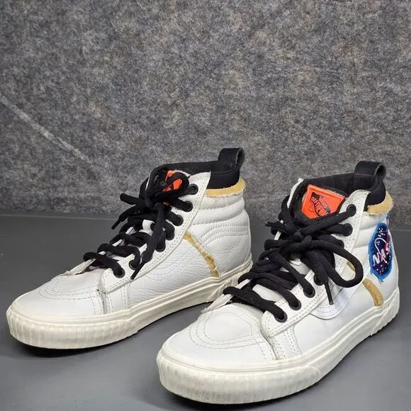 Vans Womens 7 Sneakers‎ Sk8-Hi 46 MTE DX Space Voyager NASA White