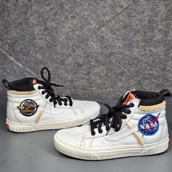 Vans Womens 7 Sneakers‎ Sk8-Hi 46 MTE DX Space Voyager NASA White