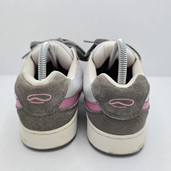 Vans | Y2K Mannaz Mesh gray puffy tongue vintage skateboard sneakers | WMS 8.5