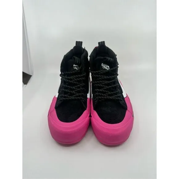 VANS SK8 Hi MTE-2 Hiking Boots Dip Pink Suede Duck Shoes Mens 6.5 Womens 8 New