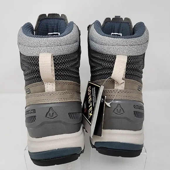 Vasque Goretex Hiking Boots Womens 9.5 Grey Breeze AT GTX Vibram Trail Shoes