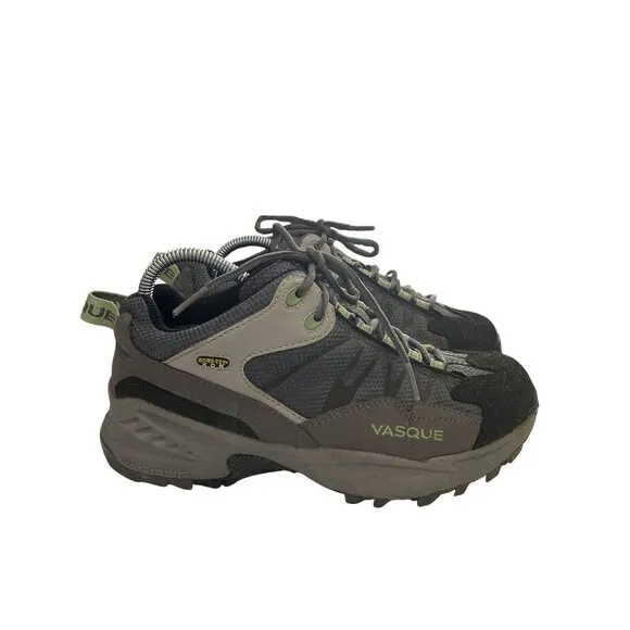 Vasque Mens  Size 7.5M Gray Green  Hiking Shoes Outdoor Footwear shoes