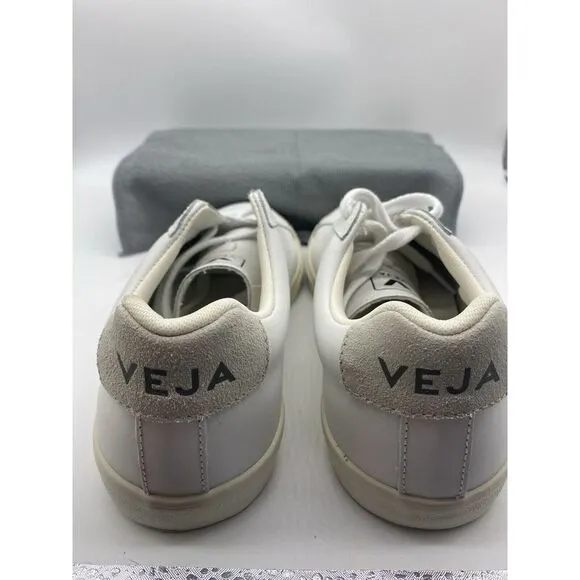 Veja Esplar Women's White Low Top Casual Leather Sneakers Shoes Size US 7/EU38‎