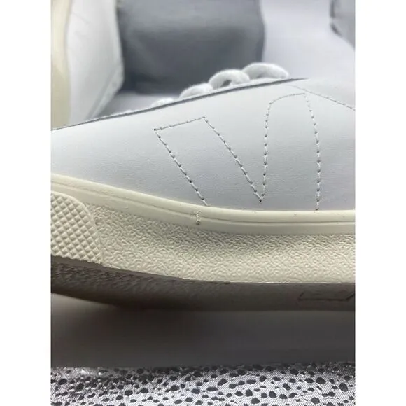Veja Esplar Women's White Low Top Casual Leather Sneakers Shoes Size US 7/EU38‎