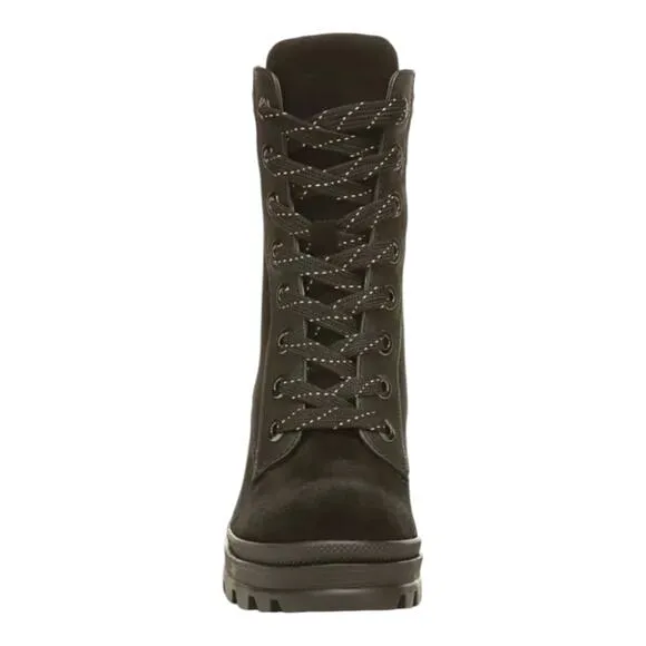 VERONICA BEARD Westport Water Resistant Hiker Boot Black Eclipse PLAID SZ 8 NEW