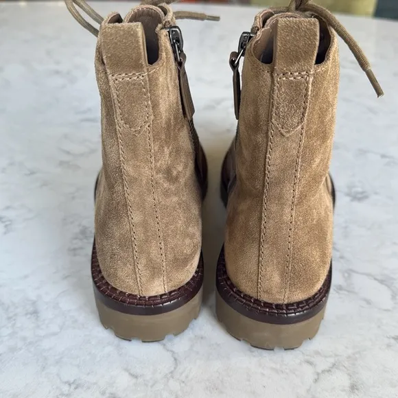 VINCE Cabria Lug Water Resistant Lace-up Boot