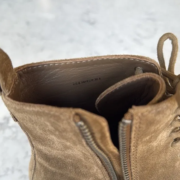 VINCE Cabria Lug Water Resistant Lace-up Boot