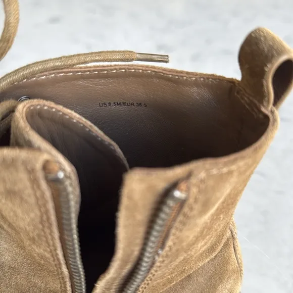 VINCE Cabria Lug Water Resistant Lace-up Boot