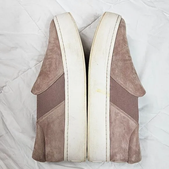Vince‎ Pink Slip On Platform Flat Shoes Women's Size 10