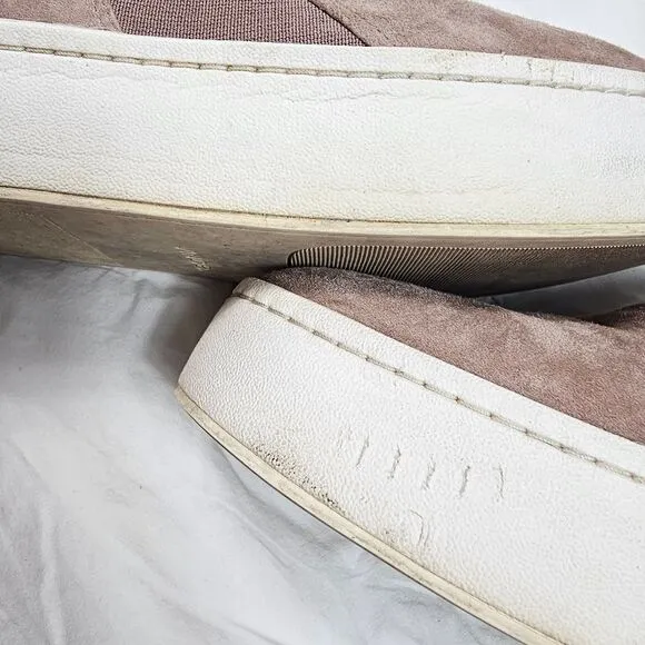 Vince‎ Pink Slip On Platform Flat Shoes Women's Size 10