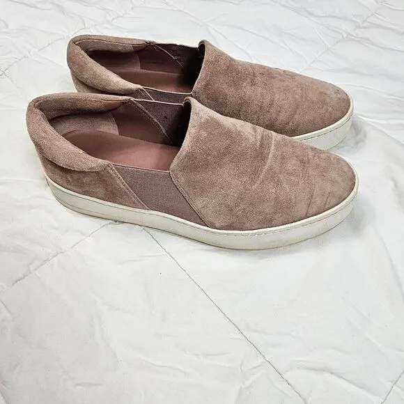 Vince‎ Pink Slip On Platform Flat Shoes Women's Size 10