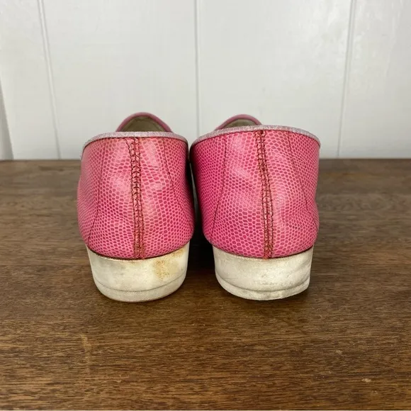 vintage Belgian Shoes Travelette Slip On Shoe in Pink