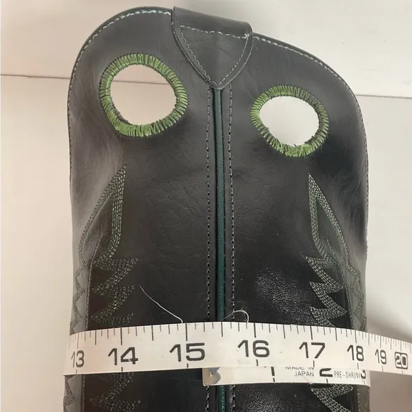 Vintage Laredo Green Renegade Buckaroo Boots 10.5 D USA Made Slip Resistant