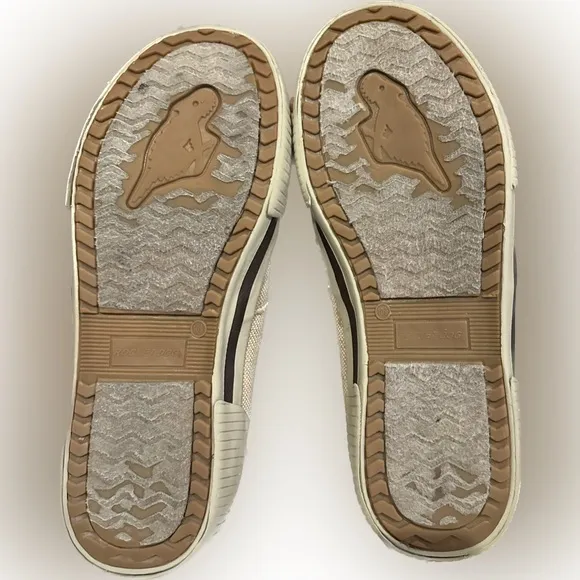 VINTAGE MEN'S ROCKET DOG HEMP SLIP ON SHOES SIZE 10.5 Casual Neutral Super Cute!