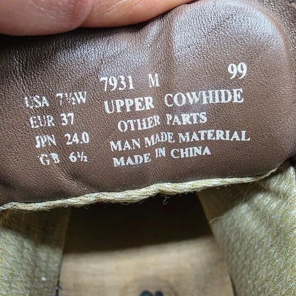 Vintage Vasque Skywalk Womens 7.5 Brown Boots Gore Tex Hiking Camping Outdoors