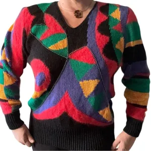 Vintage Wool blend Large Holiday sweater