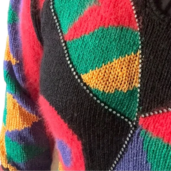 Vintage Wool blend Large Holiday sweater