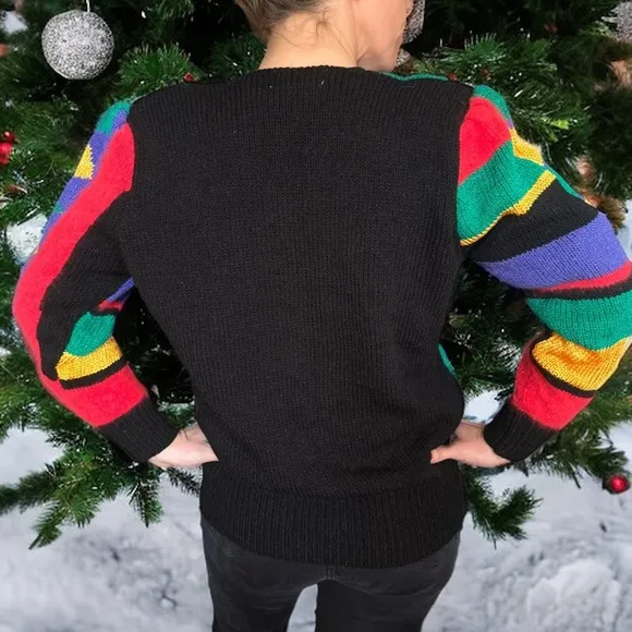Vintage Wool blend Large Holiday sweater