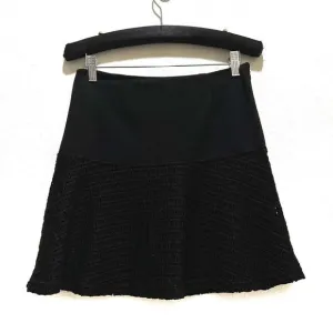 Vintage 90s Y2K Grunge Rachel Green MINKPINK Miles Apart Black Mini Skirt
