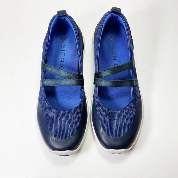 Vionic Agile Opal MaryJane Slip On Sneakers with Concealed Orthotic Support