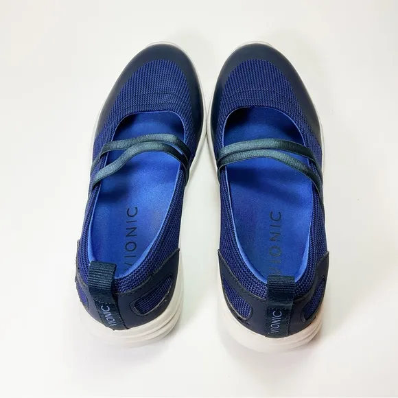 Vionic Agile Opal MaryJane Slip On Sneakers with Concealed Orthotic Support