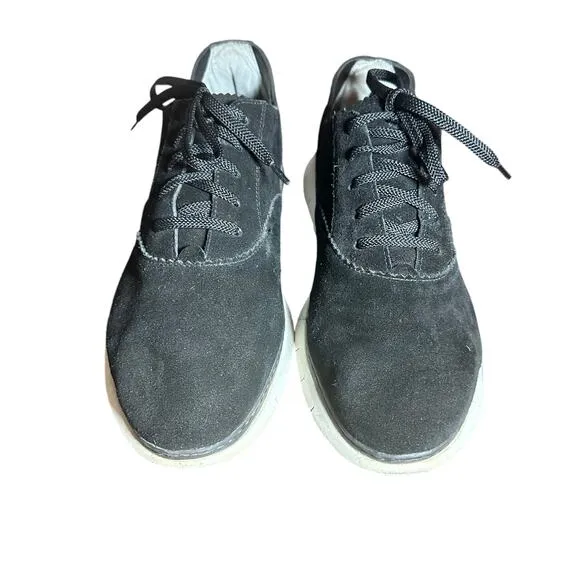 Vionic black suede Taylor Sneakers size 11 comfort support sporty